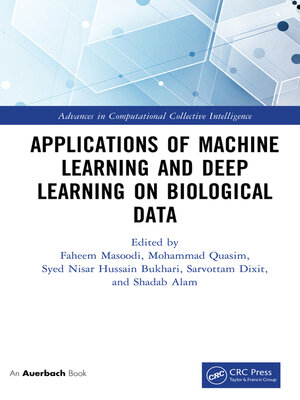 cover image of Applications of Machine Learning and Deep Learning on Biological Data